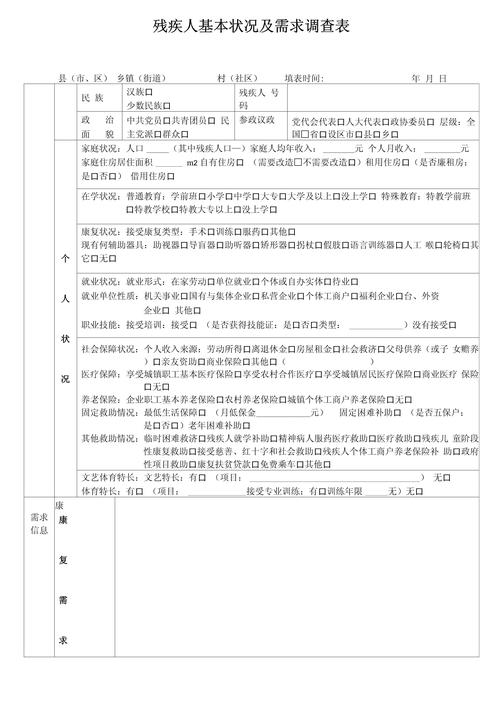 2021年残疾人基本状况需求调查工作方案.doc(图3)