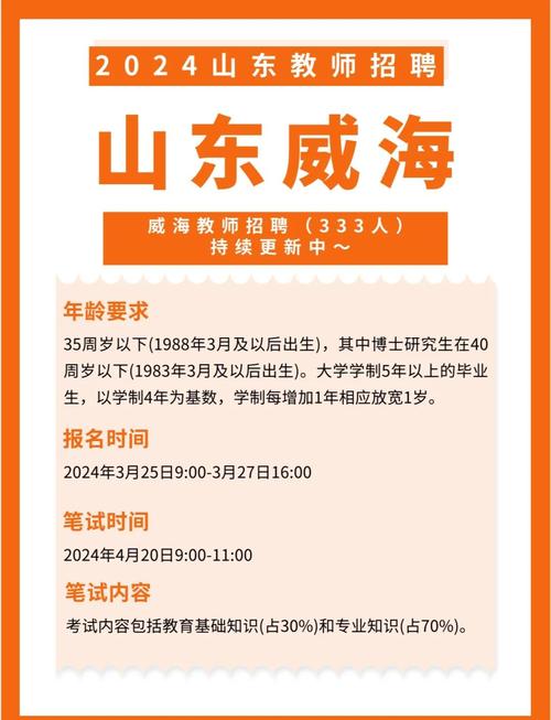 威海明年计划招聘432名教师 部分岗位先面试后笔试(图1)