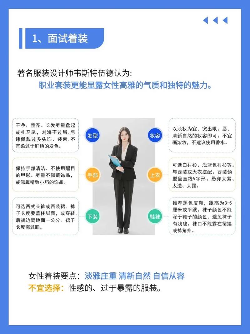 公务员面试着装礼仪别忽视(图1)