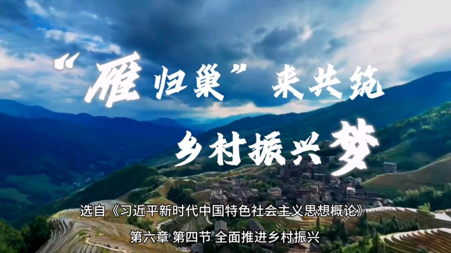“雁归来”注入乡村发展新动能