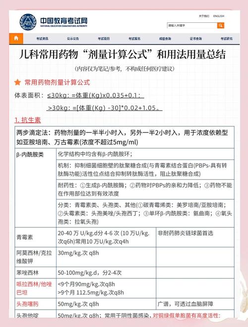 小孩剂量_儿童用药剂量计算最科学方法_